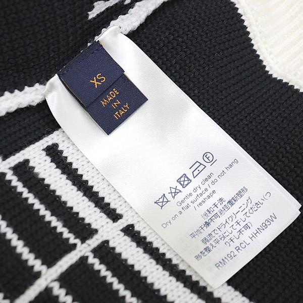 広尾店】極美品 ルイヴィトン Louis Vuitton 19AW 音符柄ニット クルー