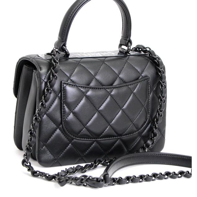 新品 シャネル CHANEL トレンディCC マトラッセ トップハンドル 2WAY