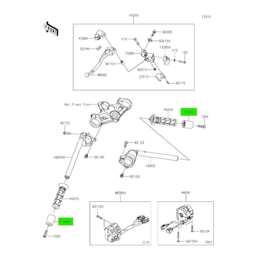 カワサキ（Kawasaki） タイカワサキ純正 ニンジャ Ninja ZX-4R SE ZX