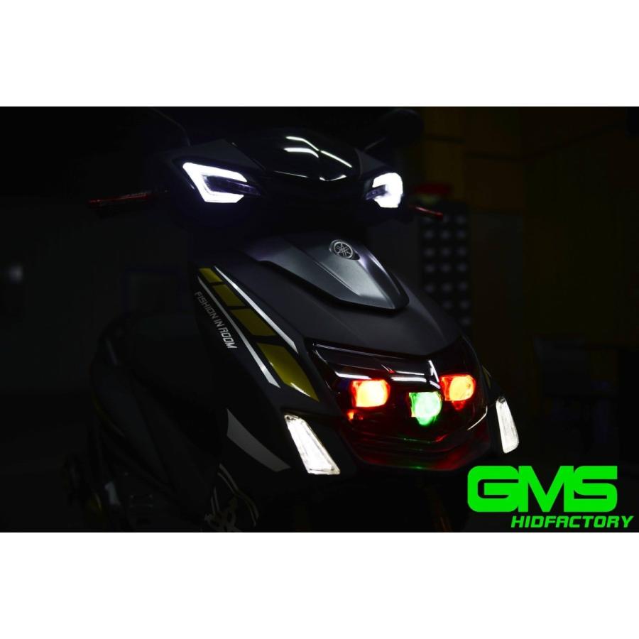 GMS X 5型 CYGNUS シグナスX トリプル スクエアプロジェクターヘッド