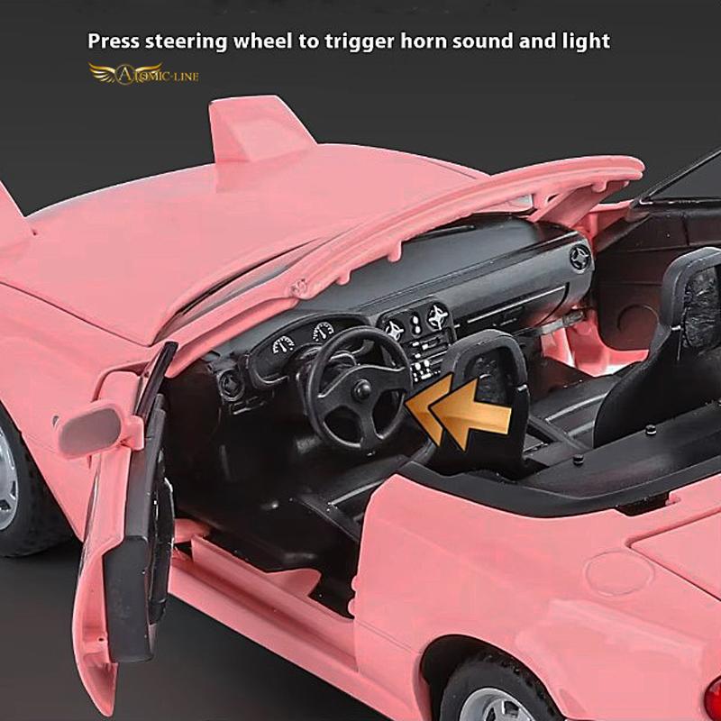 マツダ（Mazda） ユーノス ロードスター 1/24 ミニカー 全3色 ライト