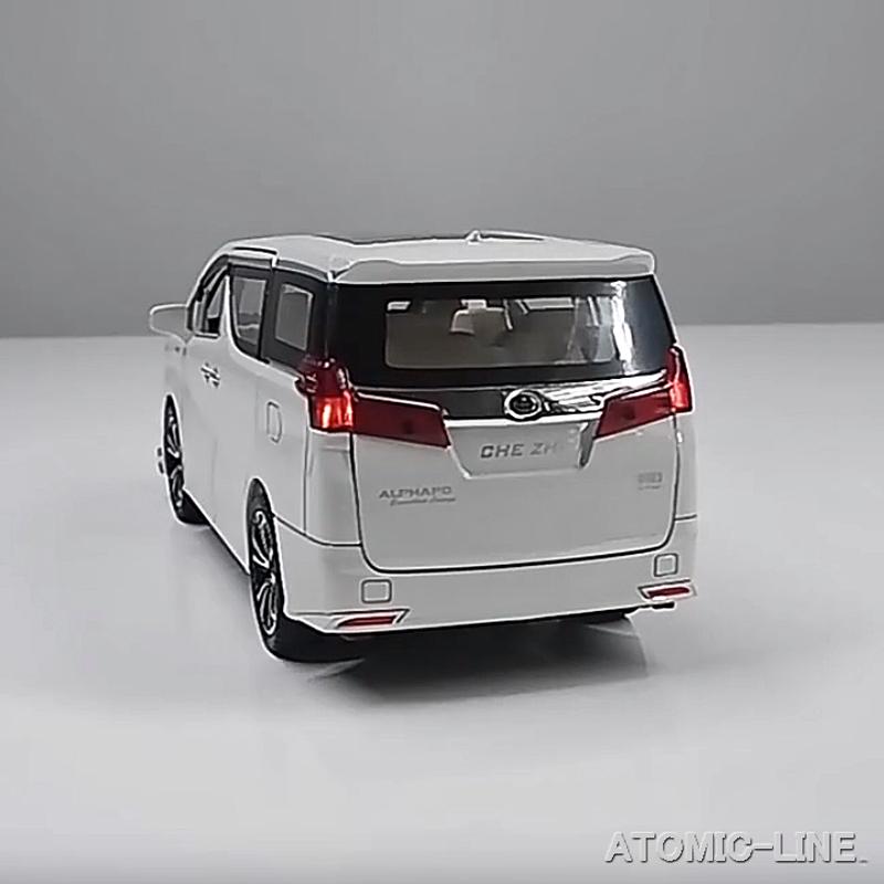 トヨタ（TOYOTA） ALPHARD アルファード 1/24 ミニカー 全2色 ライト