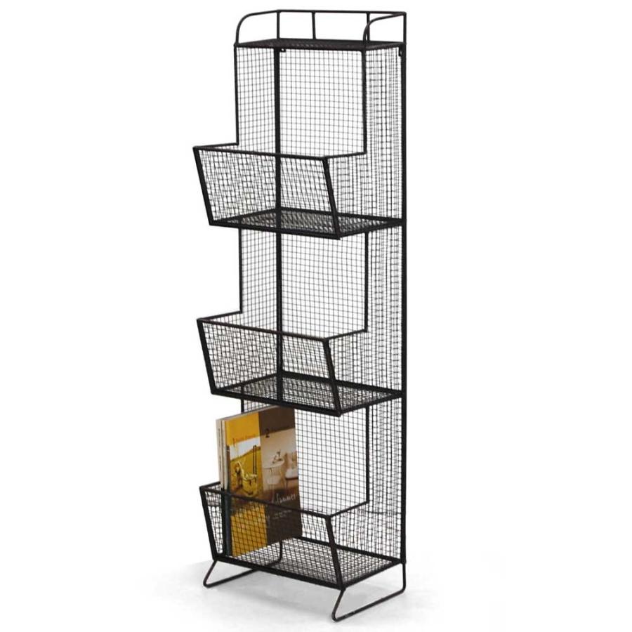 DULTON（ダルトン） マガジンラック 雑誌 収納 本棚 書棚 スリム