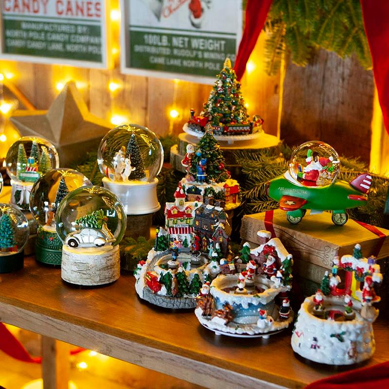 DULTON（ダルトン） クリスマス オルゴール スケーティング チルドレン