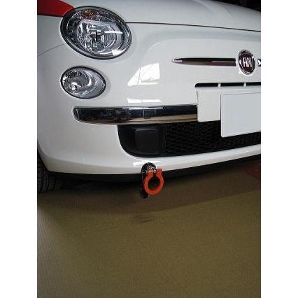 カワイ製作所 牽引フック フロント 可倒式 アバルト595 〜シリーズ3