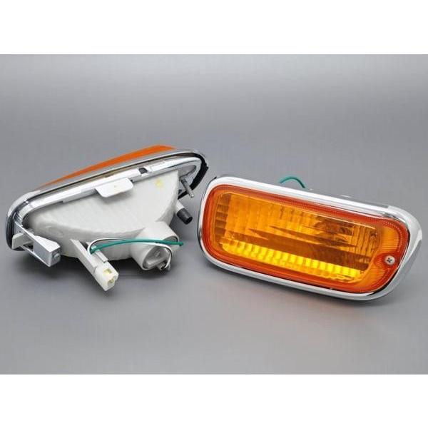 ミラジーノ L700S L710S フロントウインカー アンバー オレンジ 純正