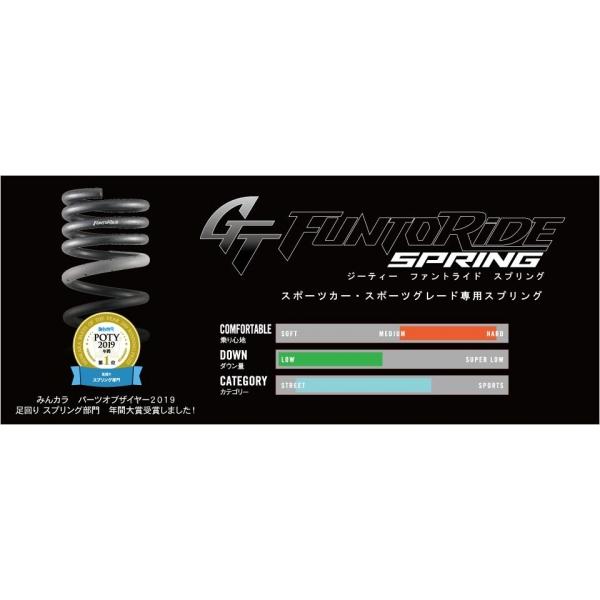 タナベ オーラ ニスモ FE13 GT FUNTORIDE SPRING 1台分セット : オート