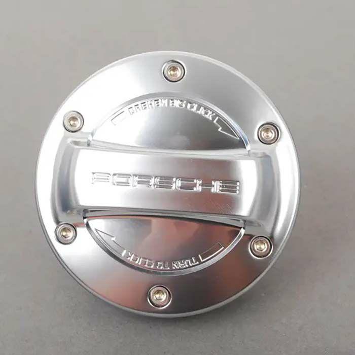 ポルシェ純正】アルミニウムルック・フュエルタンクガスキャップ