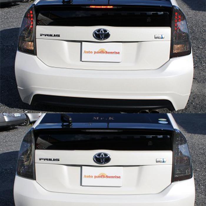 ZVW 30系 プリウス ライト スモーク テール レンズ カバー セット