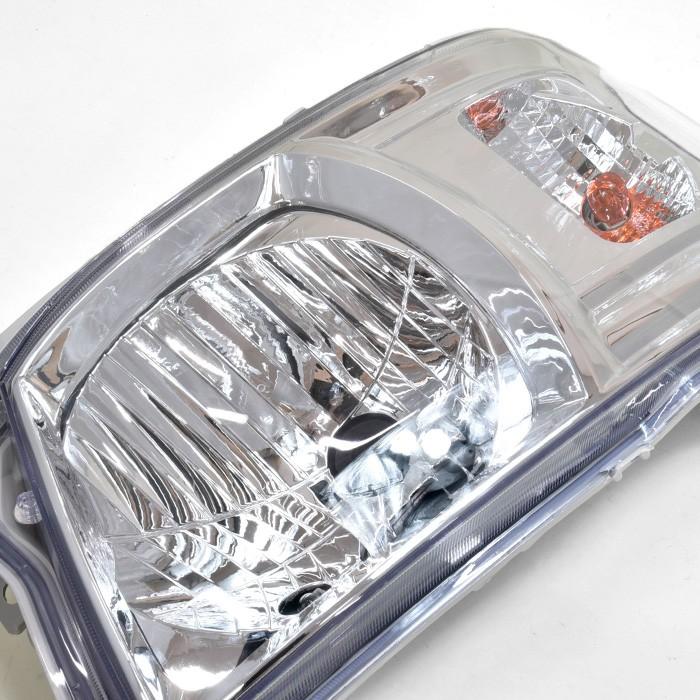 200系 ハイエース 1型 2型 純正タイプ クリア ヘッド ライト 左右