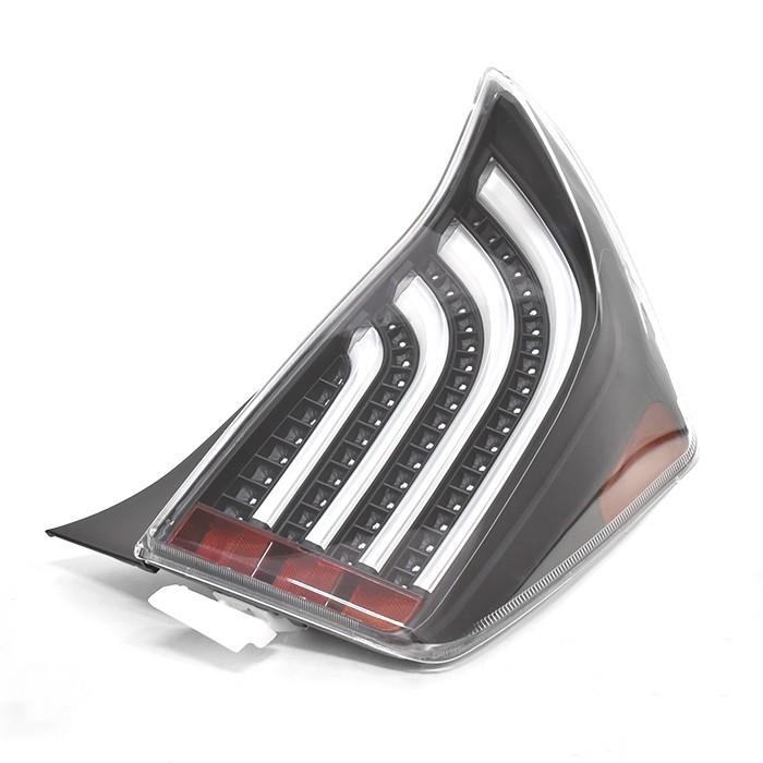 1年保証付き ZVW30 プリウス LED ビーム テール ランプ クリア マット