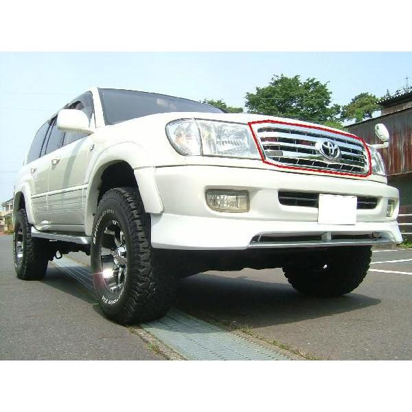 トヨタ ランドクルーザー 100 後期 フロントオールクローム メッキ