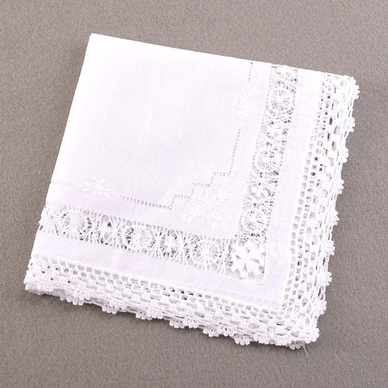 aurora スワトー刺繍スクエアハンカチ 汕頭 スワトウ花嫁 結婚式 婦人