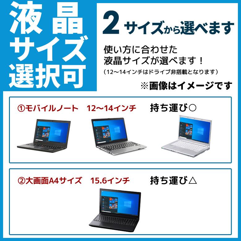 仕事も普段使いも Core i5 店長おまかせ ノートパソコン 第10~6世代CPU