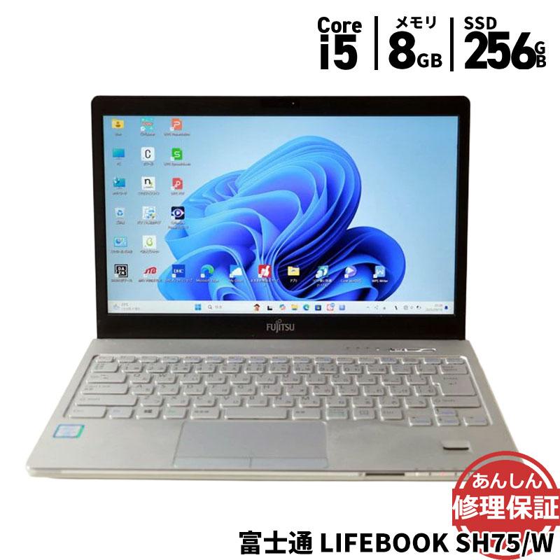 FMV ノートパソコン 富士通 LIFEBOOK SH75/W FMVS75WWP Core i5 6200U