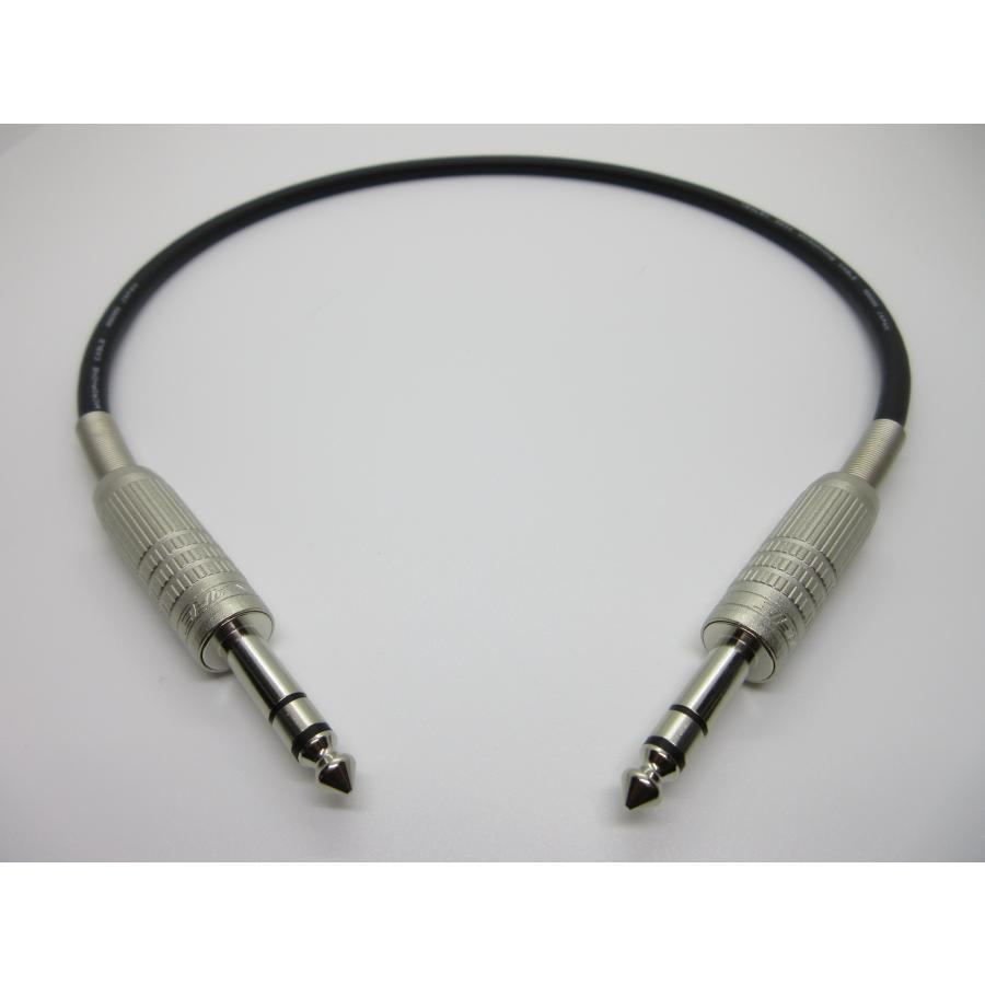 TRSフォンケーブル 1本 | ケーブル：MOGAMI モガミ 2534 プラグ