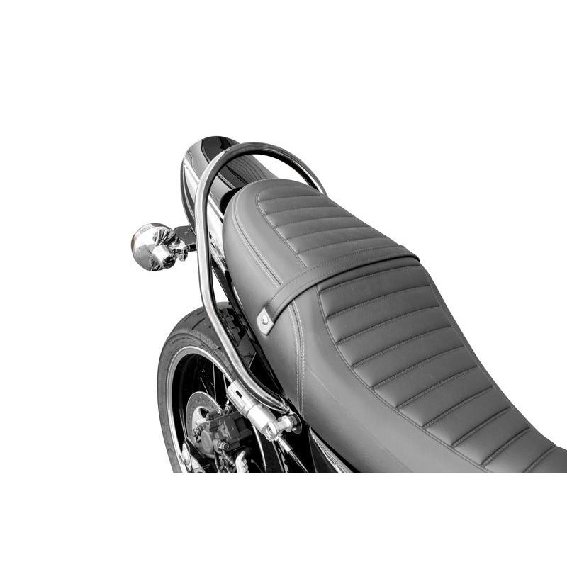 ARCHI アーキ タンデムグラブバー漆黒メッキ ARCHIロングテールカウル