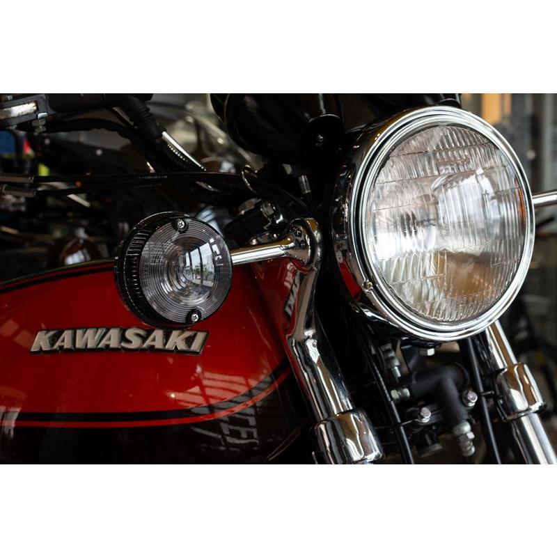 PMC ピーエムシー クリアスモークレンズのみ Z1/Z2ウインカー用（1個