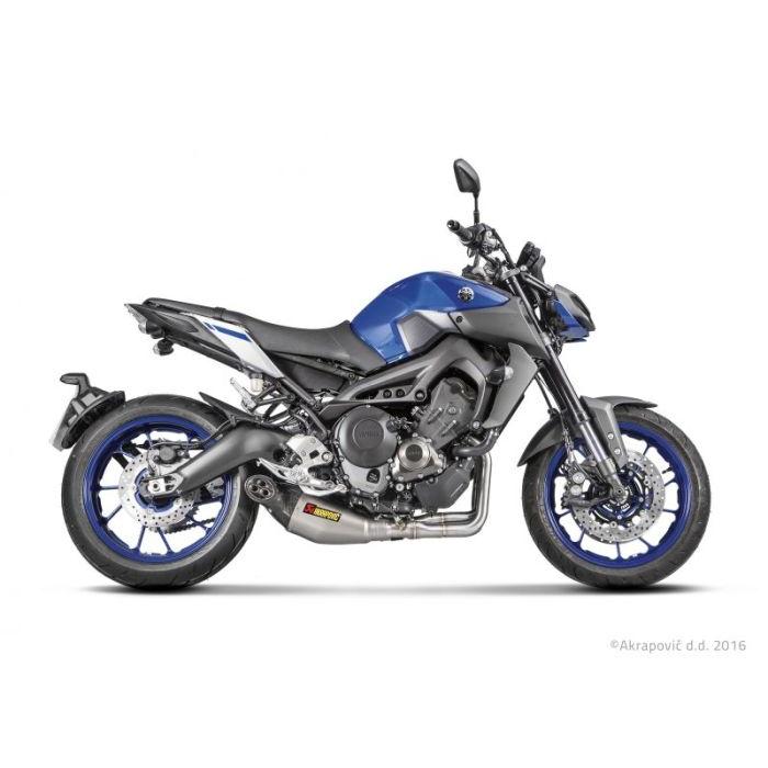 AKRAPOVIC アクラポビッチ RACING チタン JMCA対応 MT-09 14-19