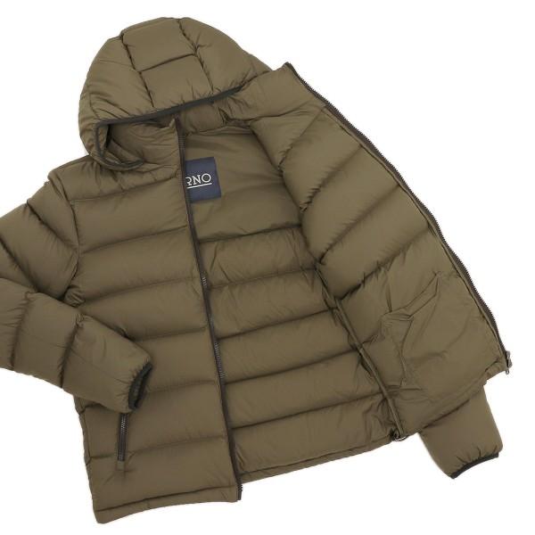 HERNO（ヘルノ） ダウンジャケット コート スーパーマット ブラウン