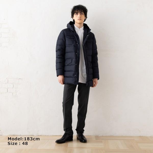 HERNO（ヘルノ） ダウンジャケット コート ネイビー メンズ HERNO