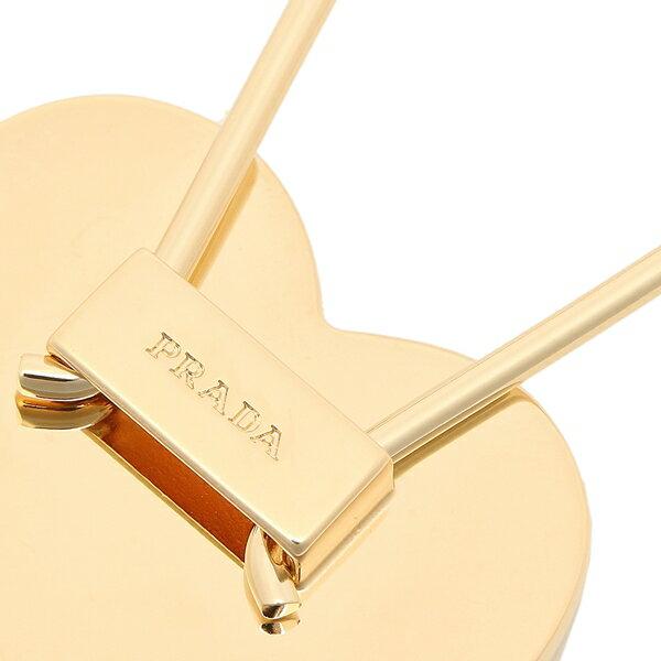 PRADA（プラダ） キーリング キーホルダー サフィアーノ ハート
