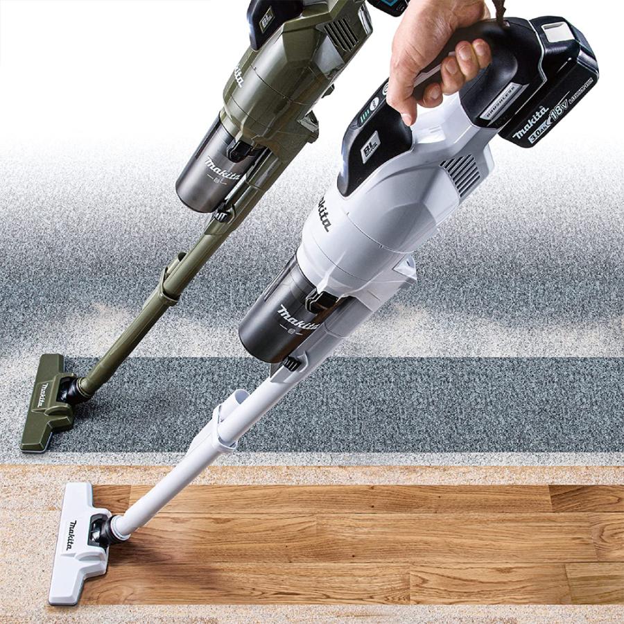 マキタ（makita） 18V 充電式クリーナー CL286FDZO 本体のみ オリーブ