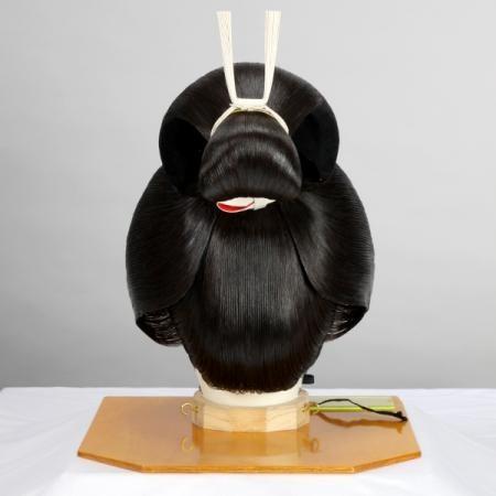 花嫁かつら【お手頃価格の中古品】髪色 自然色 文金高島田 軽量・人毛