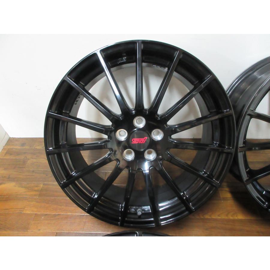 送料無料・税込み】スバル純正 STiホイール 18in7J+48 5穴PCD100