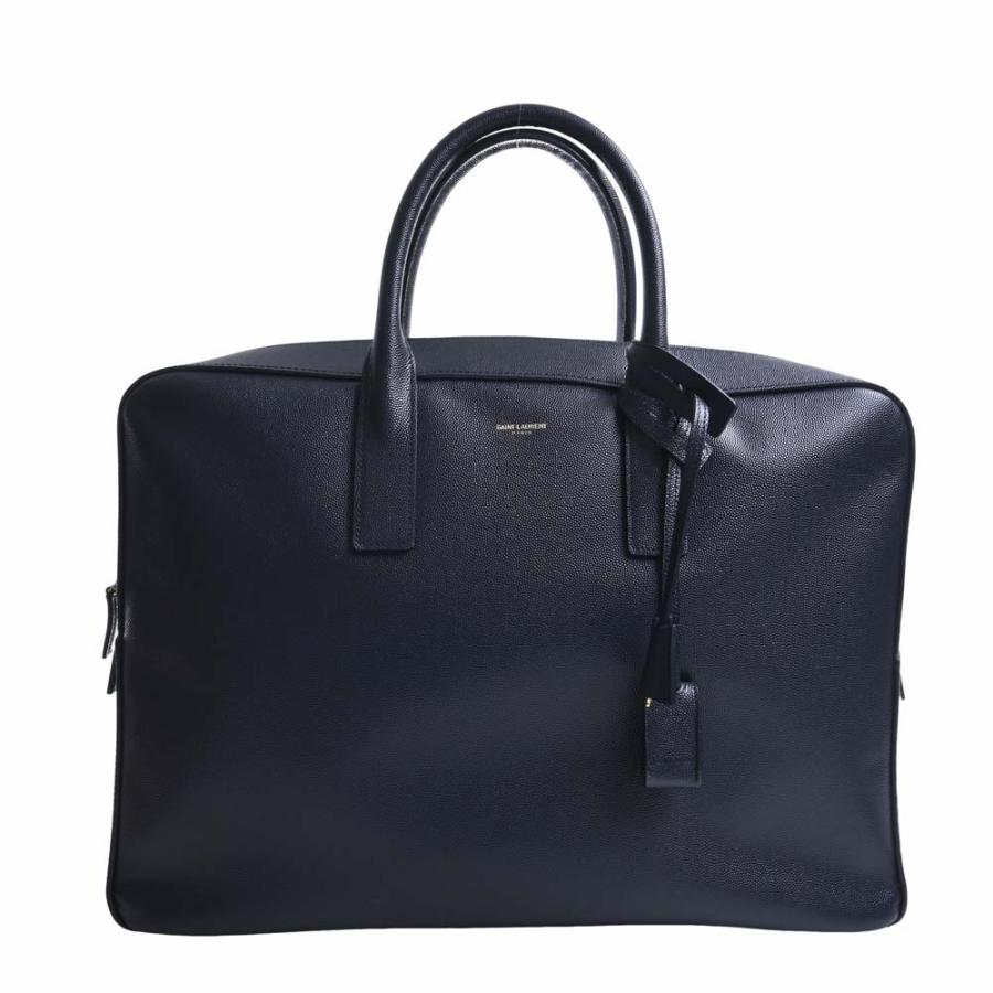 SAINT LAURENT サンローラン レザー ブリーフケース ビジネスバッグ