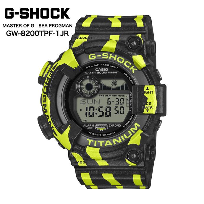 G-SHOCK GW-8200TPF-1JR MASTER OF G FROGMAN ミスジヤドクガエル G