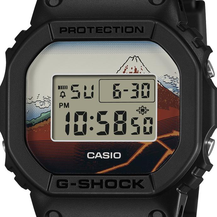 G-SHOCK DW-5600KHSH25-1JR DIGITAL 5600 SERIES 葛飾北斎 富嶽三十六