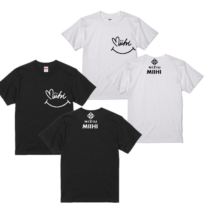 ミイヒ MIIHI ニジュー ニジユー NiziU サイン ロゴ入り ホワイト