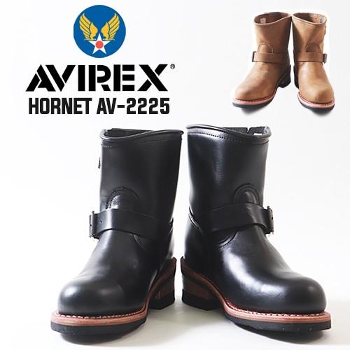 AVIREX（アヴィレックス） ブーツ HORNET 本革エンジニアブーツ AV2225
