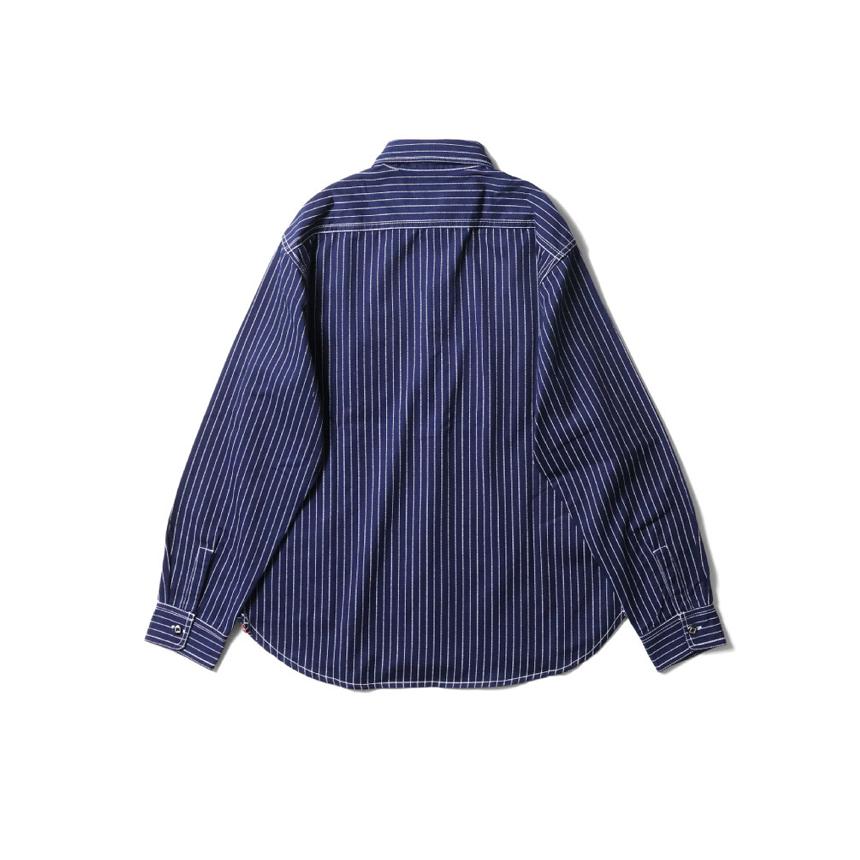 HOUSTON（ヒューストン） 41259 インディゴウォバッシュワークシャツ