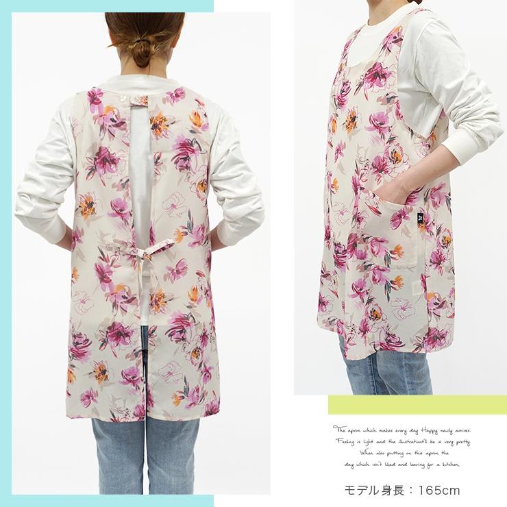 HANAE MORI（ハナエモリ） エプロン Entryline HANAEMORI 母の日