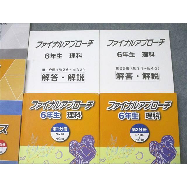 浜学園 6年生 サイエンス 要点のまとめ/ファイナルアプローチ 理科 第1