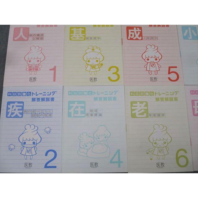 医教 看護師国試 科目別教科トレーニング 解答解説書 人体の構造と機能