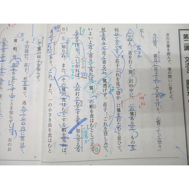 東進 トップレベル私大古文/Part1/2 テキスト通年セット 2014/2017 計4