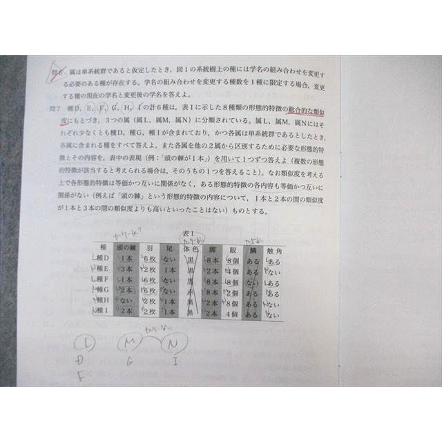 鉄緑会 入試生物演習 【計11回分】 2023 伊藤正浩 ☆ 035S0D