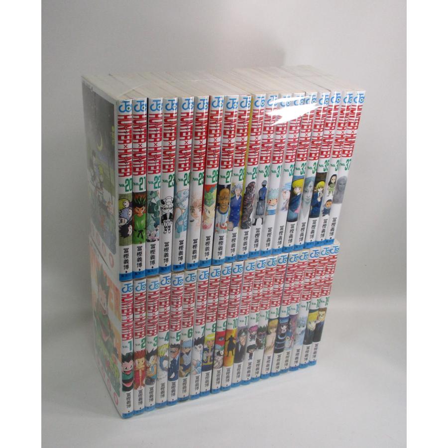 HUNTER ハンターハンター セット 1-38巻 冨樫義博 全巻、表紙