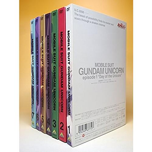 中古 DVD 初回限定版 全7巻セット 機動戦士ガンダムUC 初回特典完備品