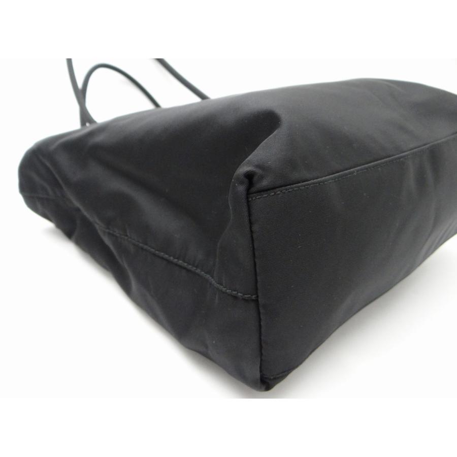 PRADA（プラダ） B8484 TESSUTO CITY ナイロン ハンドバッグ ブラック