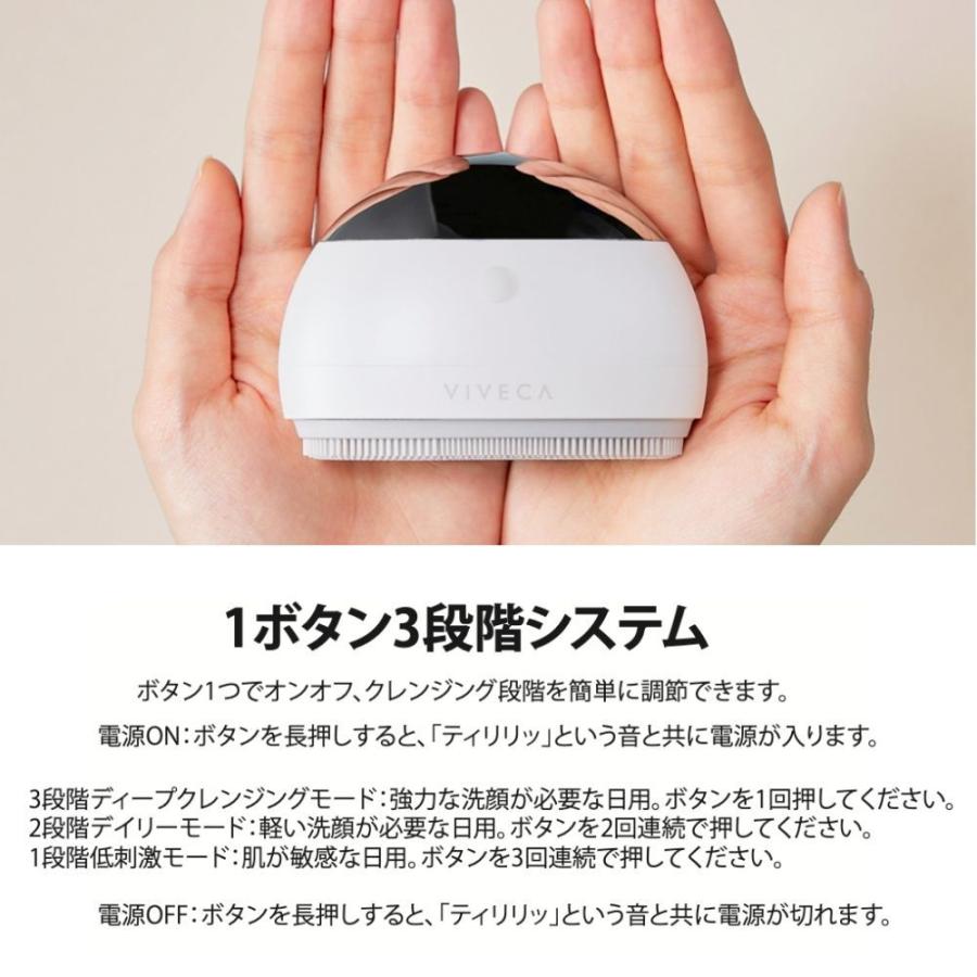 お取り寄せ商品】VIVECA ガルバニッククレンザー 洗顔器 超音波