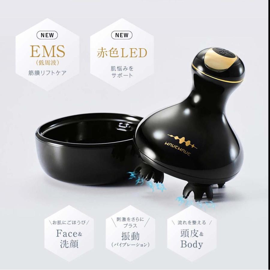 WAVEWAVE 爆買 WAVEWAVE EMS スカルプヘッドスパ Scalp Head SPA