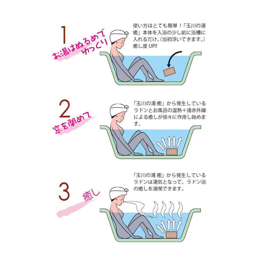 爆買 玉川の湯 「癒」 標準判 家庭用入浴健康器具 玉川温泉をご自宅で