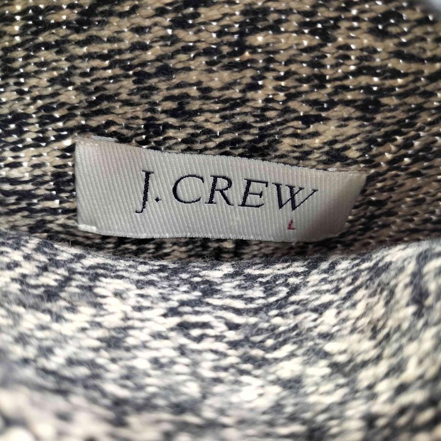 J.CREW（ジェイクルー） 90S ボーダーハイネックロールネックニット
