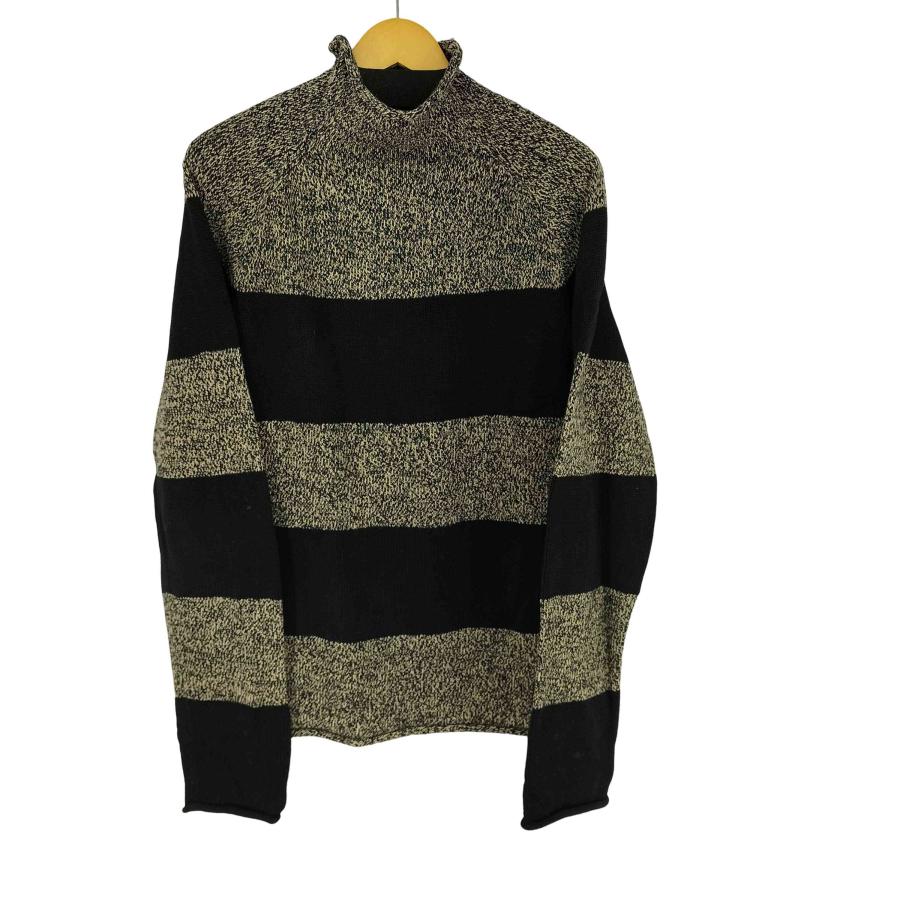 J.CREW（ジェイクルー） 90S ボーダーハイネックロールネックニット