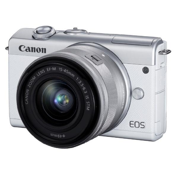 EOS キヤノン CANON M200 ミラーレス一眼カメラ ダブルズームキット