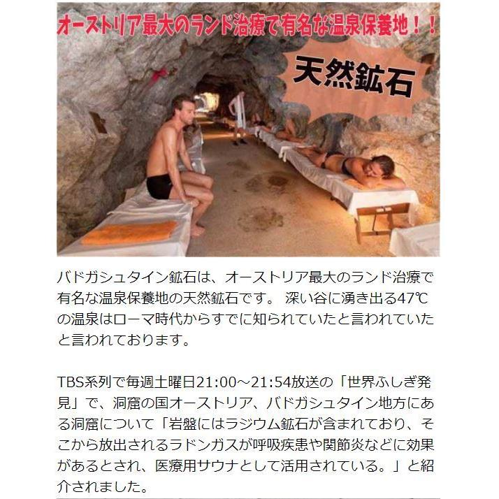 バドガシュタイン鉱石 約500g 原石 バドガシュタイン ホルミシス効果